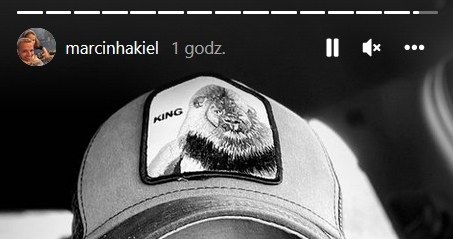Marcin Hakiel zamieścił niepokojące zdjęcie /Screen z instastory www.instagram.com/marcinhakiel /Instagram
