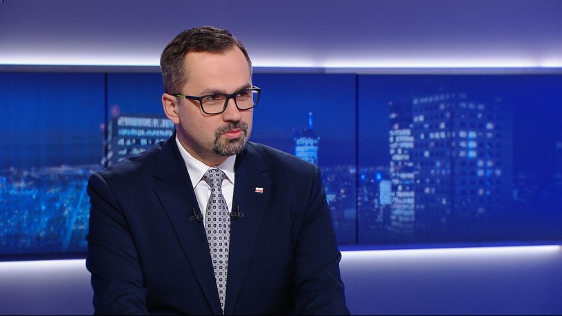 Marcin Horała jest przekonany, że CPK powstanie mimo niepewności związanej ze zmianą rządu /Polsat News