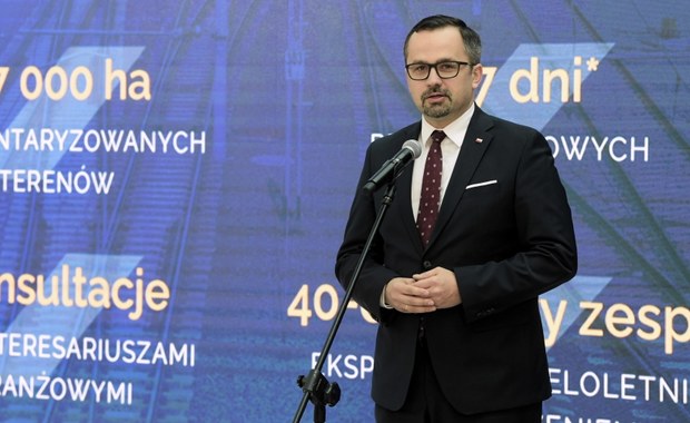 Marcin Horała o budowie CPK: 2027 rok jest realny. Jeśli będą opóźnienia, to maksymalnie o kilka miesięcy