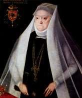 Marcin Kober,  Portret Anny Jagiellonki, 1595 /Encyklopedia Internautica