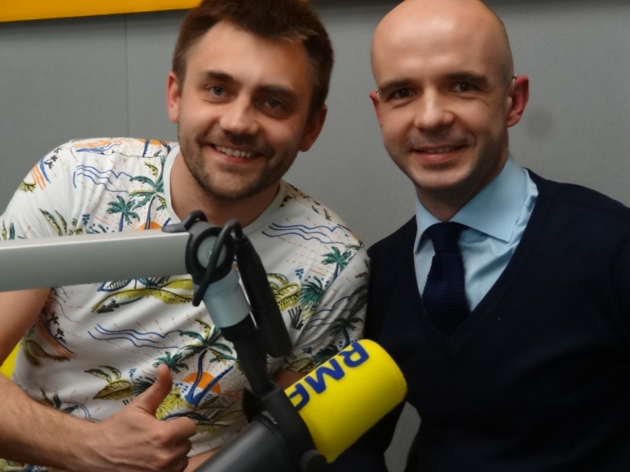 Marcin Kozioł i Michał Majchrzak /Grzegorz Jasiński /RMF FM