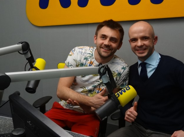 Marcin Kozioł i Michał Majchrzak /Grzegorz Jasiński /RMF FM