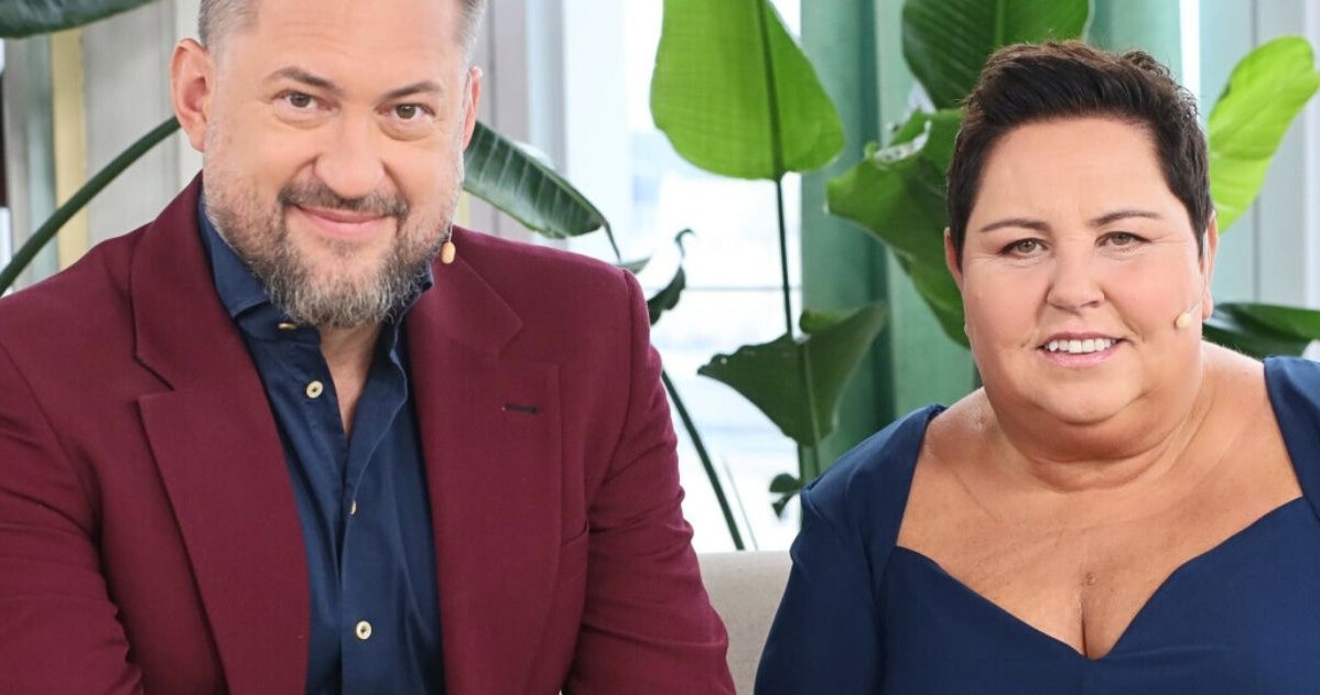 Marcin Prokop, Dorota Wellman /Michal Wozniak/Dzien Dobry TVN/East News /East News
