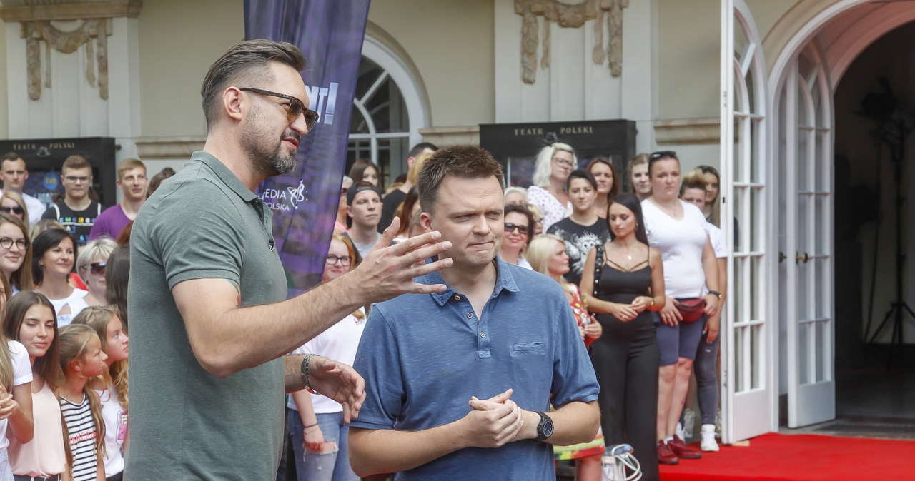 Marcin Prokop i Szymon Hołownia, 2019 rok /Baranowski Michał  /AKPA