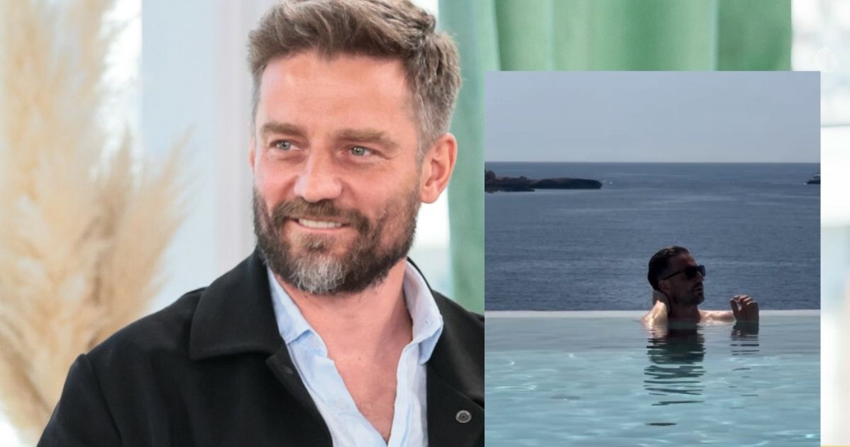 Marcin Rogacewicz potwierdził, że udał się na urlop z Agnieszką Kaczorowską /Anita Walczewska/Dzien Dobry TVN/East News/ Instagram: @marcin_rogacewicz /East News