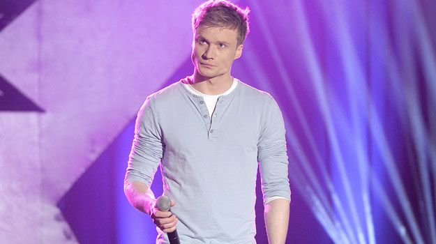 Marcin Spenner na scenie programu "X Factor" / fot. Michał Baranowski /AKPA
