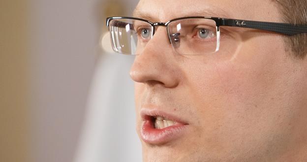Marcin Warchoł, wiceminister sprawiedliwości. Fot. Krystian Maj /FORUM