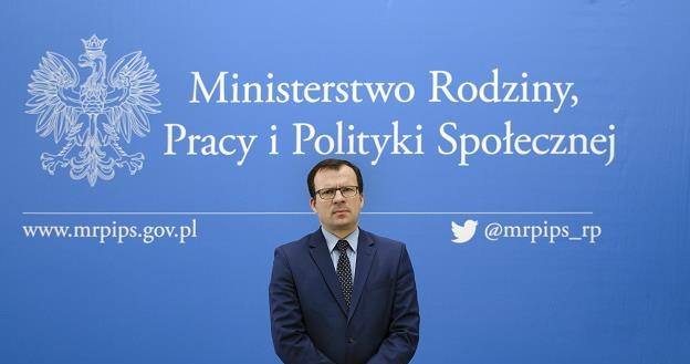 Marcin Zieleniecki, wiceminister rodziny /Informacja prasowa