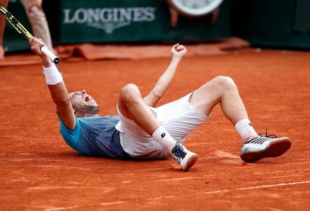 Marco Cecchinato /GUILLAUME HORCAJUELO  /PAP/EPA