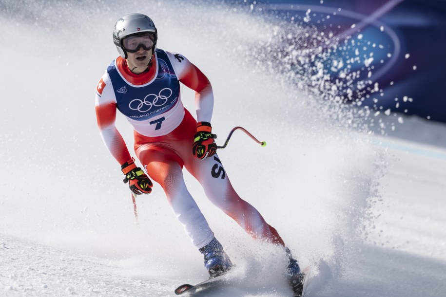 Marco Odermatt, jeden z reprezentantów Szwajcarii /MICHAEL BUHOLZER /PAP/EPA