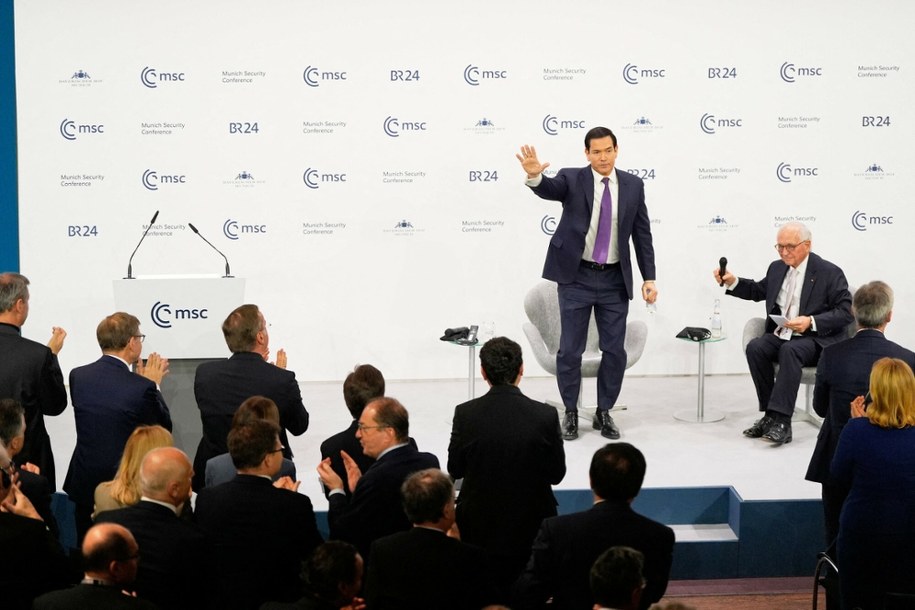 Marco Rubio, Monachijska Konferencja Bezpieczeństwa, 14 lutego 2026 /ALEX BRANDON/AFP/East News /East News