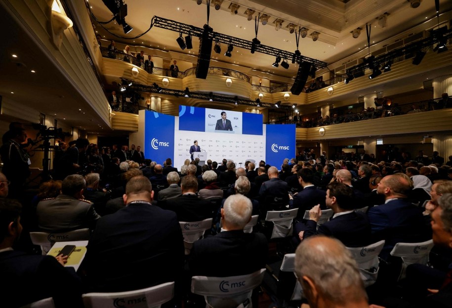 Marco Rubio przemawia na Monachijskiej Konferencji Bezpieczeństwa, 14 lutego 2026 roku /ALEXANDRA BEIER/AFP/East News /East News