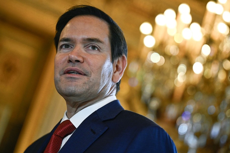 Marco Rubio zapowiedział, że USA mogą się wycofać z roli mediatora między Ukrainą a Rosją //JULIEN DE ROSA / POOL /PAP
