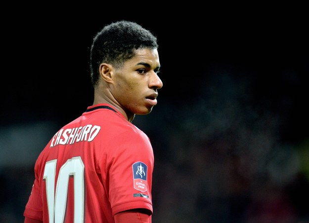 Marcus Rashford - zawodnik Manchester United /PETER POWELL   /PAP/EPA