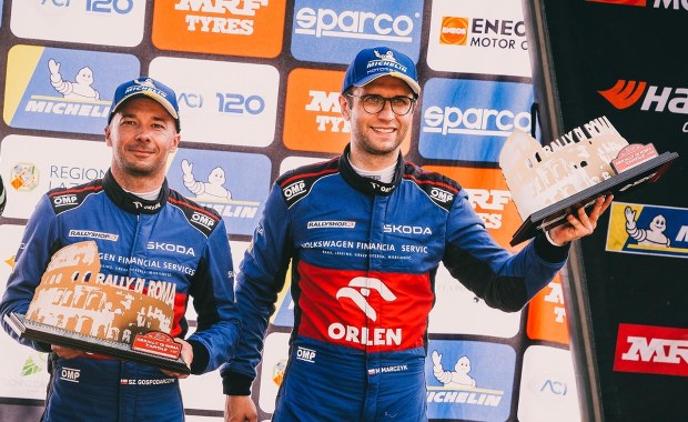 Marczyk i Gospodarczyk kończą Rajd Rzymu na podium!