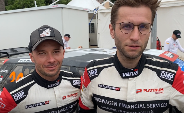 Marczyk na mecie Rajdu Sardynii!