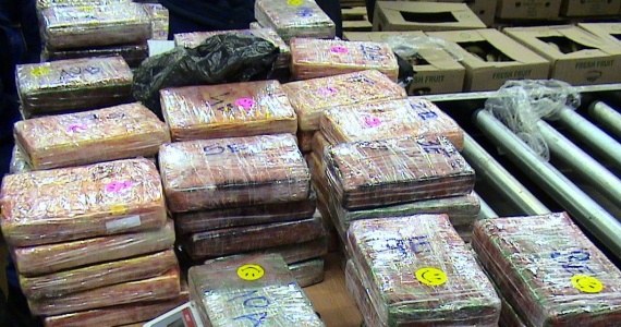 Marek B. ma na swoim koncie przemyt setek kilogramów kokainy z Ameryki Południowej /Izba Celna /PAP