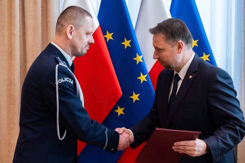 Marek Boroń został powołany na stanowisko nowego Komendanta Głównego Policji /MSWiA /materiały prasowe
