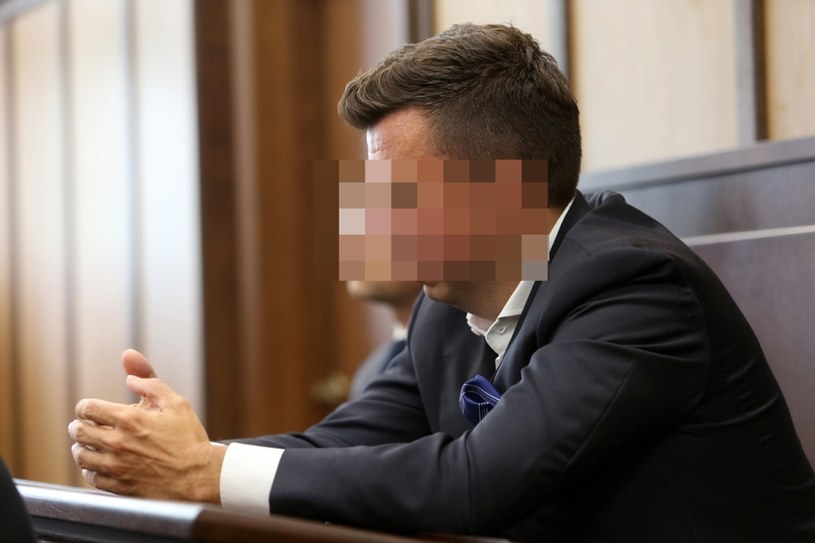 Marek F. na sali rozpraw /Fot. Tomasz Radzik/Agencja SE /East News