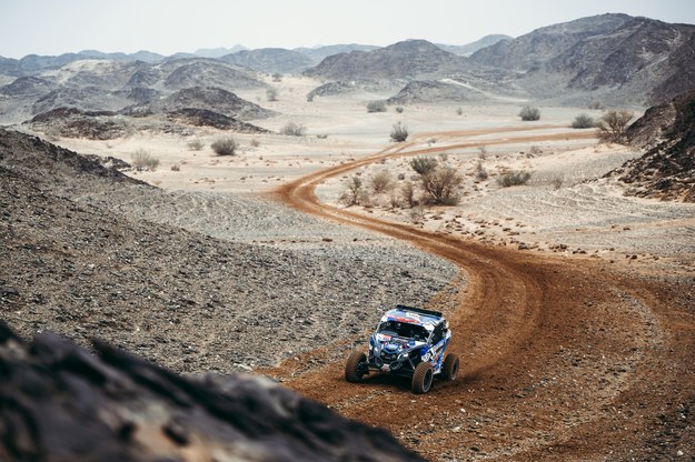 Marek Goczał na trasie Rajdu Dakar /Foto: Energylandia Rally Team /