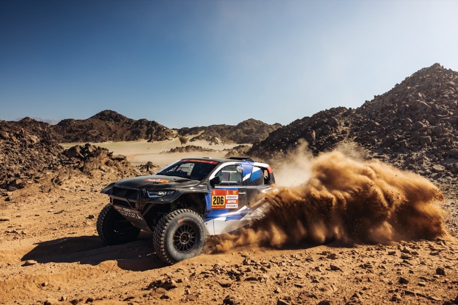 Marek Goczał shakedown /Energylandia Rally Team /Materiały prasowe