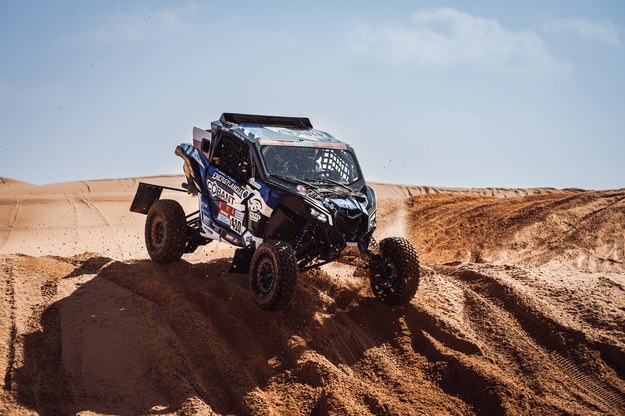 Marek Goczał w akcji /Foto: Energylandia Rally Team /Materiały prasowe