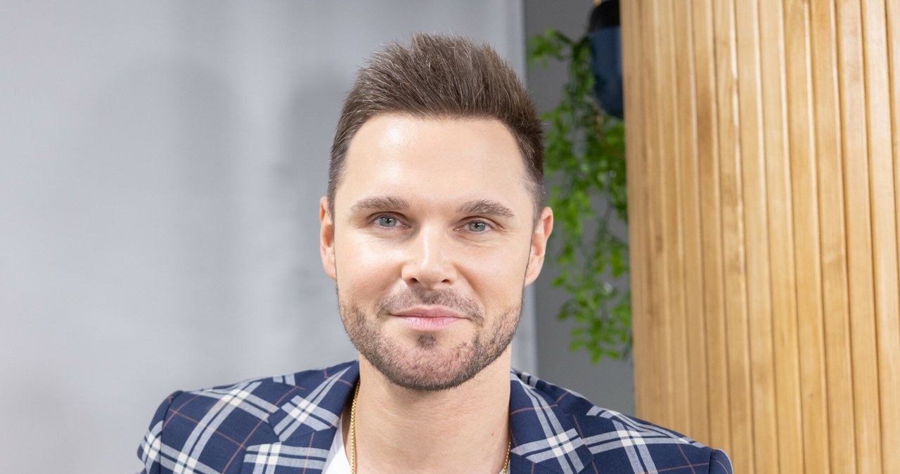Marek Kaliszuk /Michał Żebrowski/Dzień Dobry TVN /East News
