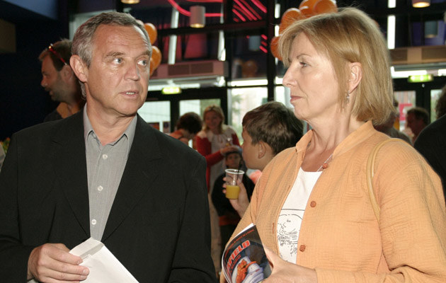 Marek Kondrat z żoną Iloną /fot.Piotr Gesicki &nbsp; /Piotr Gęsicki /Agencja FORUM