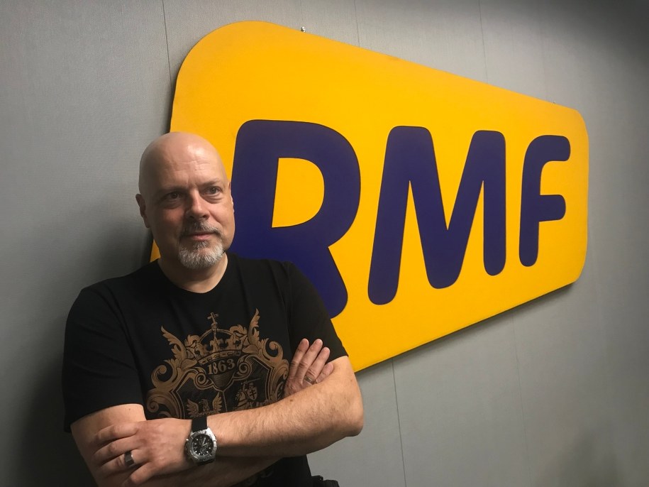 Marek Krajewski w studiu RMF FM /Monika Kamińska /RMF FM