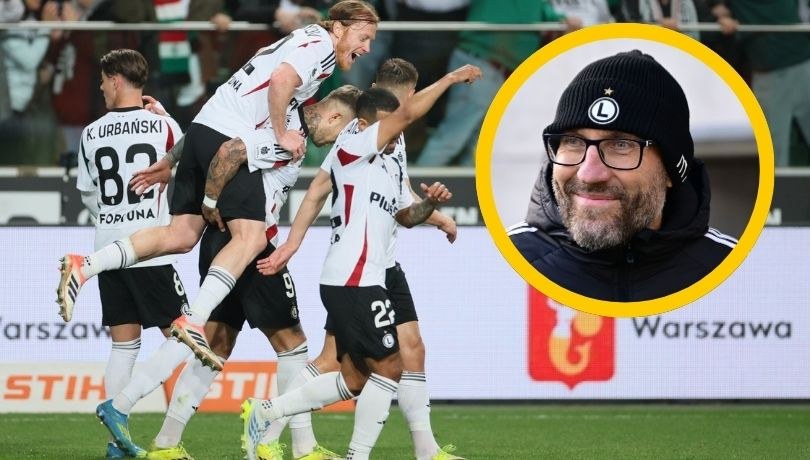 Marek Papszun odmienił obliczę Legii Warszawa /Marcin Bielecki, Leszek Szymański /PAP