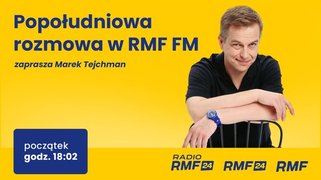 Marek Tejchman zaprasza na Popołudniową rozmowę w RMF FM /RMF FM
