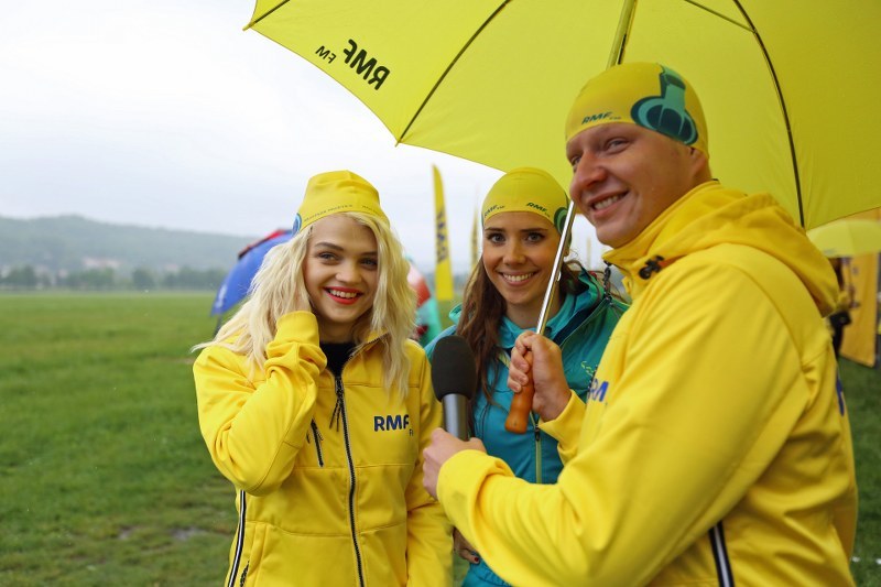 Margaret, Ada Palka i Robert Karpowicz na Błoniach /Jacek Skóra, RMF FM /RMF FM