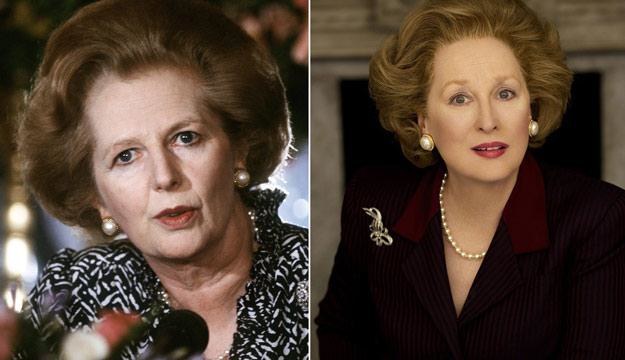 Margaret Thatcher (po lewej) i Meryl Streep. Znakomita metamorfoza aktorki. /AFP