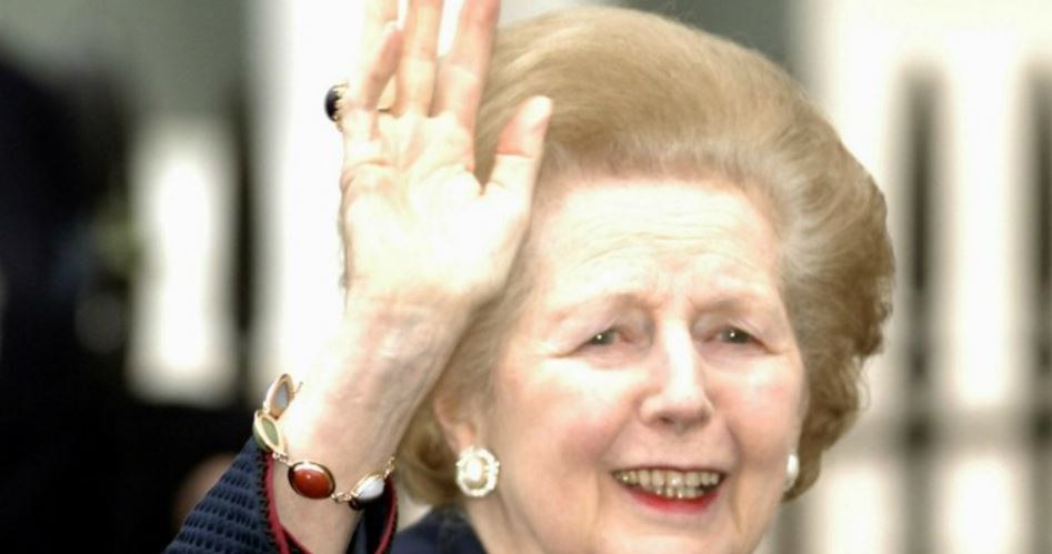 Margaret Thatcher w 1988 roku odwiedziła Polskę /AFP