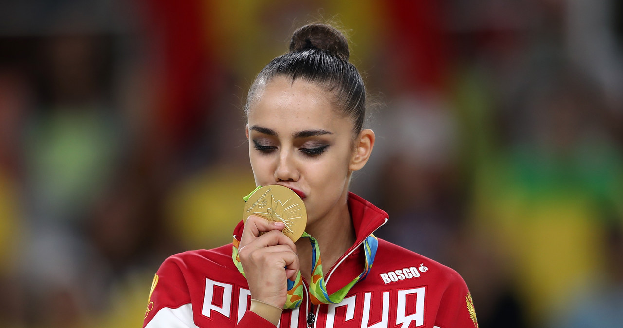 Margarita Mamun ze złotym medalem olimpijskim /Mark Kolbe /Getty Images