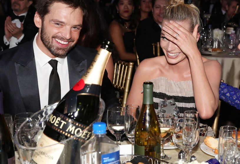 Margot Robbie z mężem /Christopher Polk /Getty Images