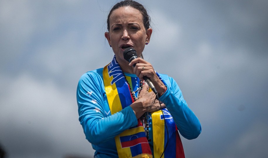 María Corina Machado /	Henry Chirinos /PAP/EPA