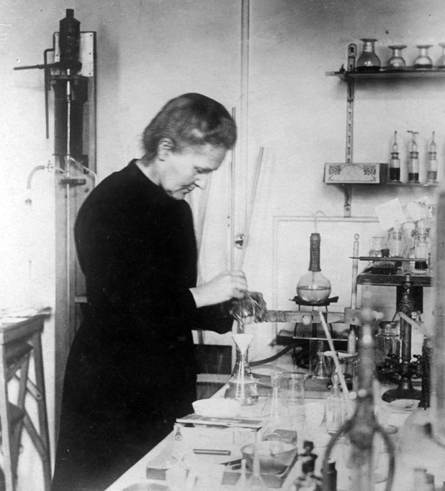 Maria Curie-Skłodowska. Zdjęcie wykonano w 1911 roku. /CTK /PAP/CTK
