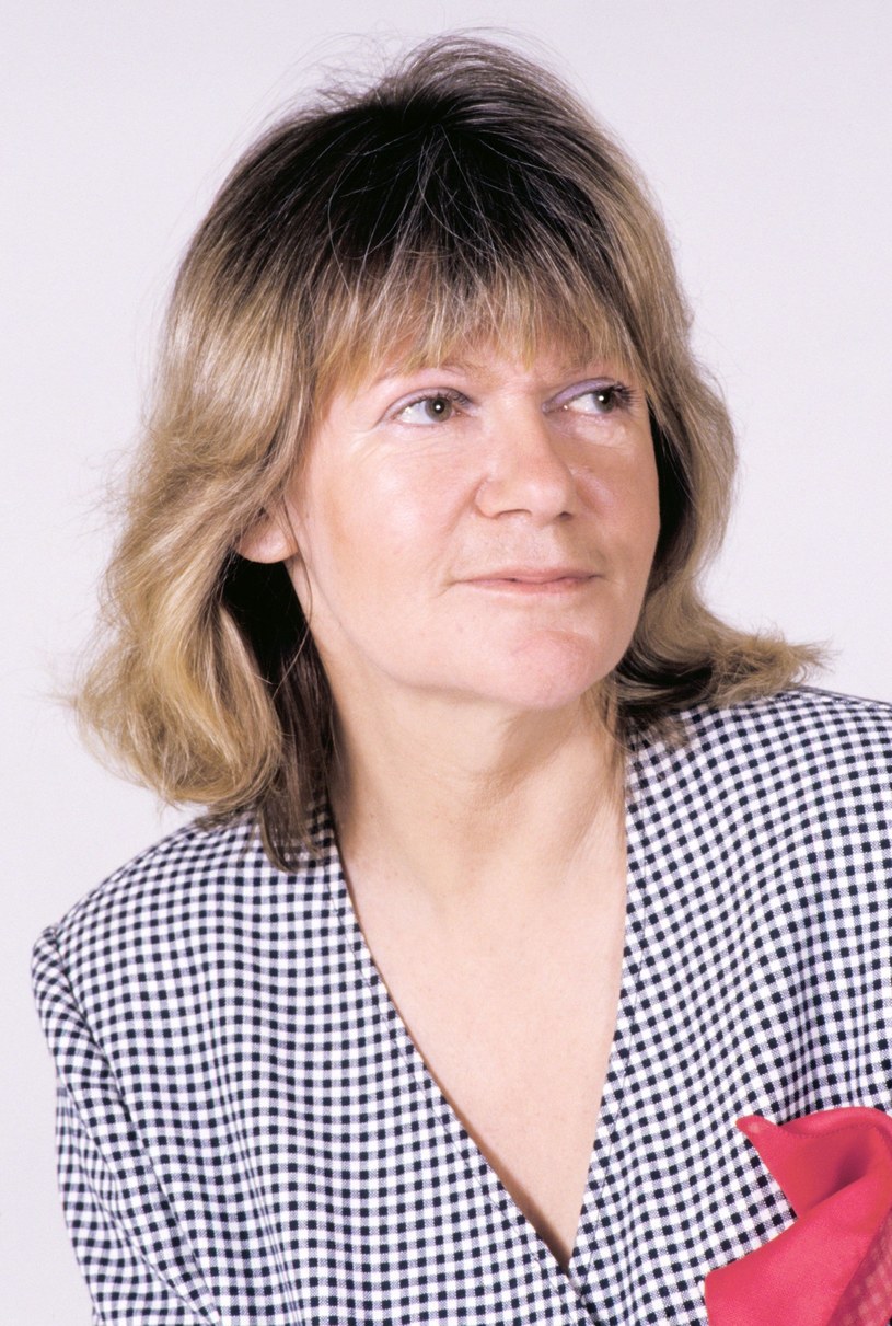 Maria Czubaszek w 1991 roku /Andrzej Wiernicki /East News