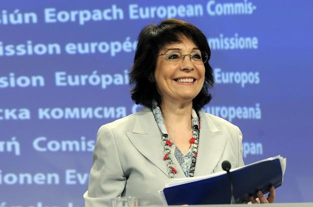 Maria Damanaki, unijna komisarz ds. polityki morskiej i rybołówstwa /AFP