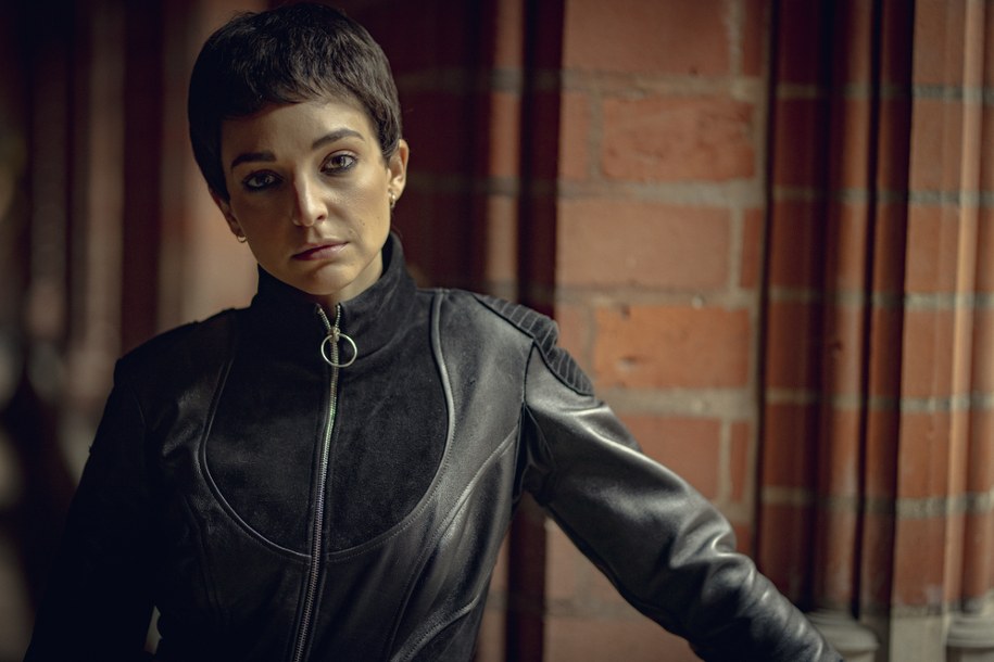 Maria Dębska na planie filmu /Netflix  /Materiały prasowe