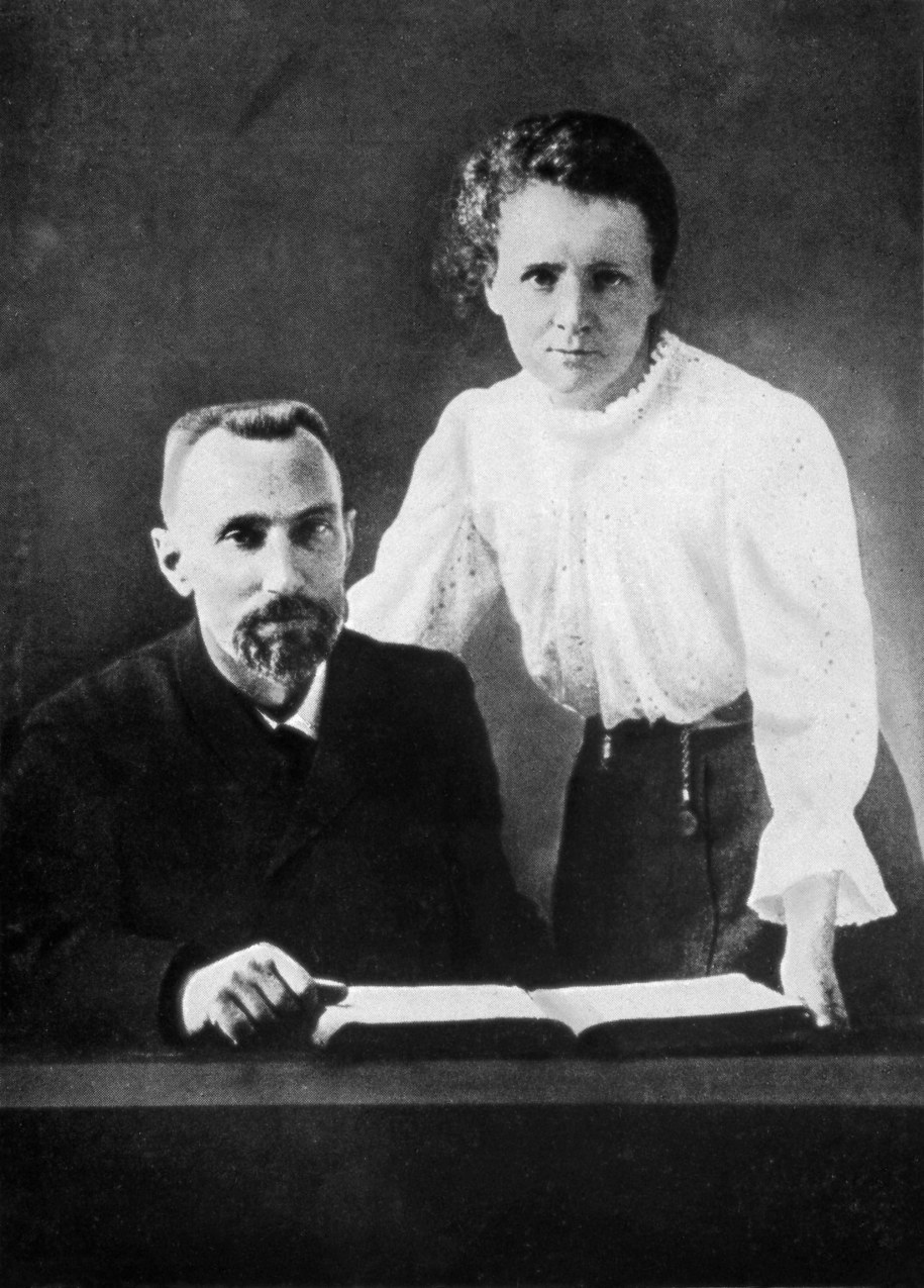 Maria i Pierre Curie /PAP/Photoshot