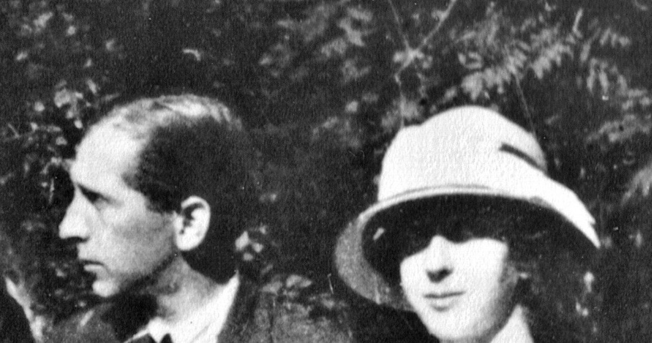 Maria Jasnorzewska-Pawlikowska z drugim mężem, Janem Gwalbertem Henrykiem Pawlikowskim (1920 rok) /Kossakiana/East News /East News