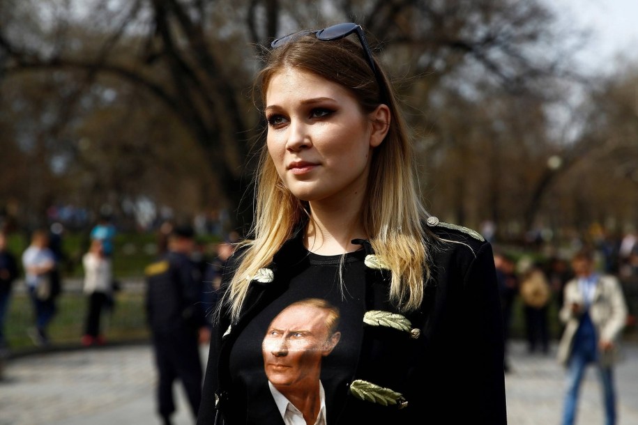 Maria Katasonowa jest jedną z czołowych propagandystek Kremla /AA/ABACA/Abaca /PAP