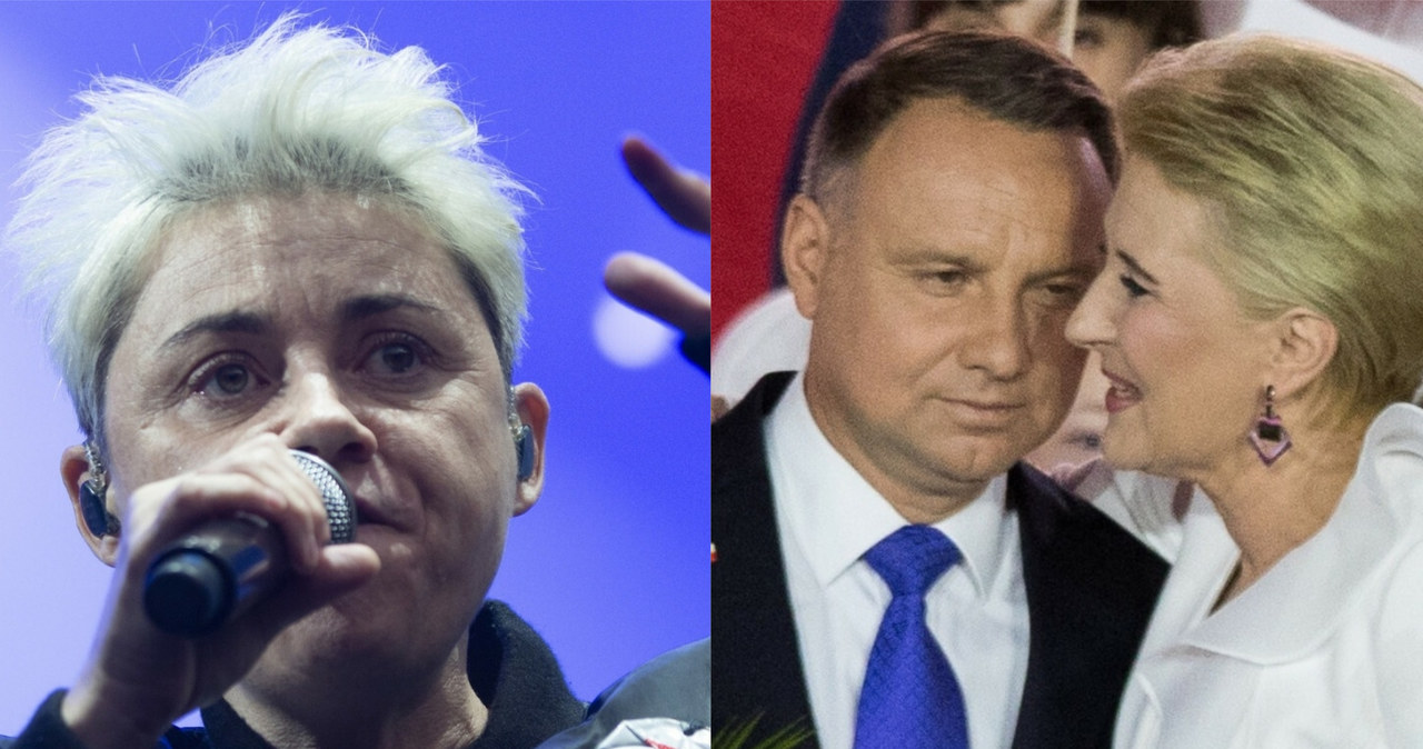 Maria Peszek, Andrzej Duda /East News