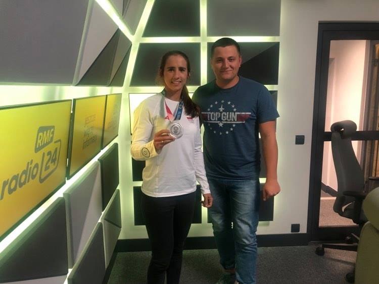 Maria Sajdak w internetowym radiu RMF24.pl /RMF FM