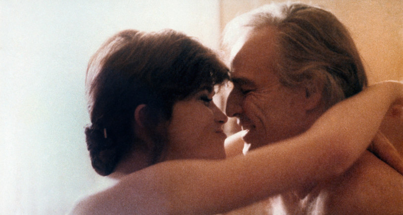 Maria Schneider i Marlon Brando w filmie "Ostatnie tango w Paryżu" (1972) /Mondadori Portfolio /Getty Images