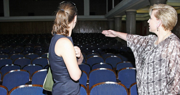 Maria Seweryn, Krystyna Janda w Och-Teatrze, fot.Grąbczewski &nbsp; /AKPA