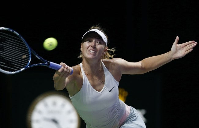 Maria Sharapova /PAP/EPA/WALLACE WOON /PAP/EPA