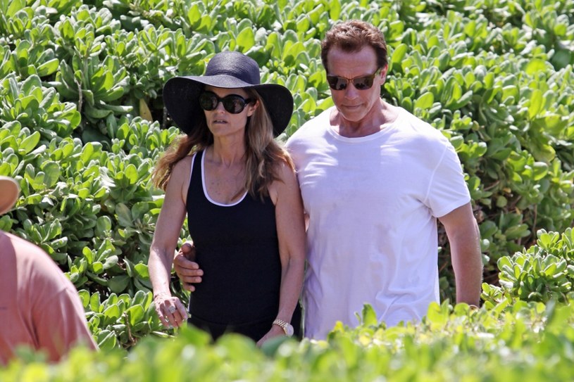 Maria Shriver i Arnold Schwarzenegger, 2010 rok /Splashnews /East News